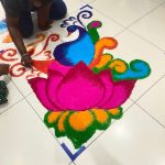 11th ranggoli is being made