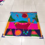 13th rangoli