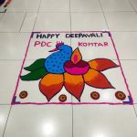 happy deepavali pdc komtar ranggoli